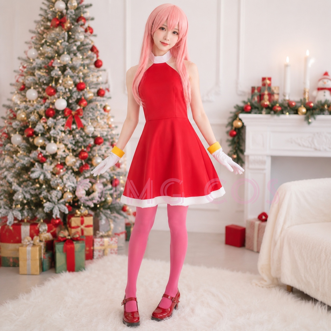 Anime Cosplay Female Characters - Amy Rose Cosplay Kostüm Yetişkin Karnaval