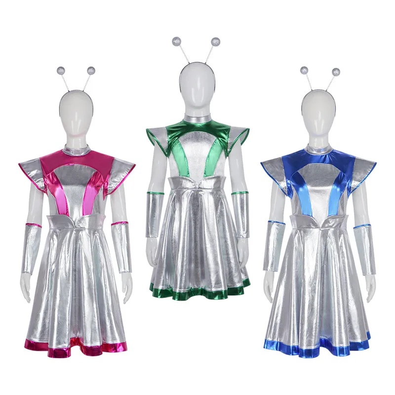 Anime Cosplay Ai - RGD4 AI Kızlar Uzaylı Kostümü Dış
