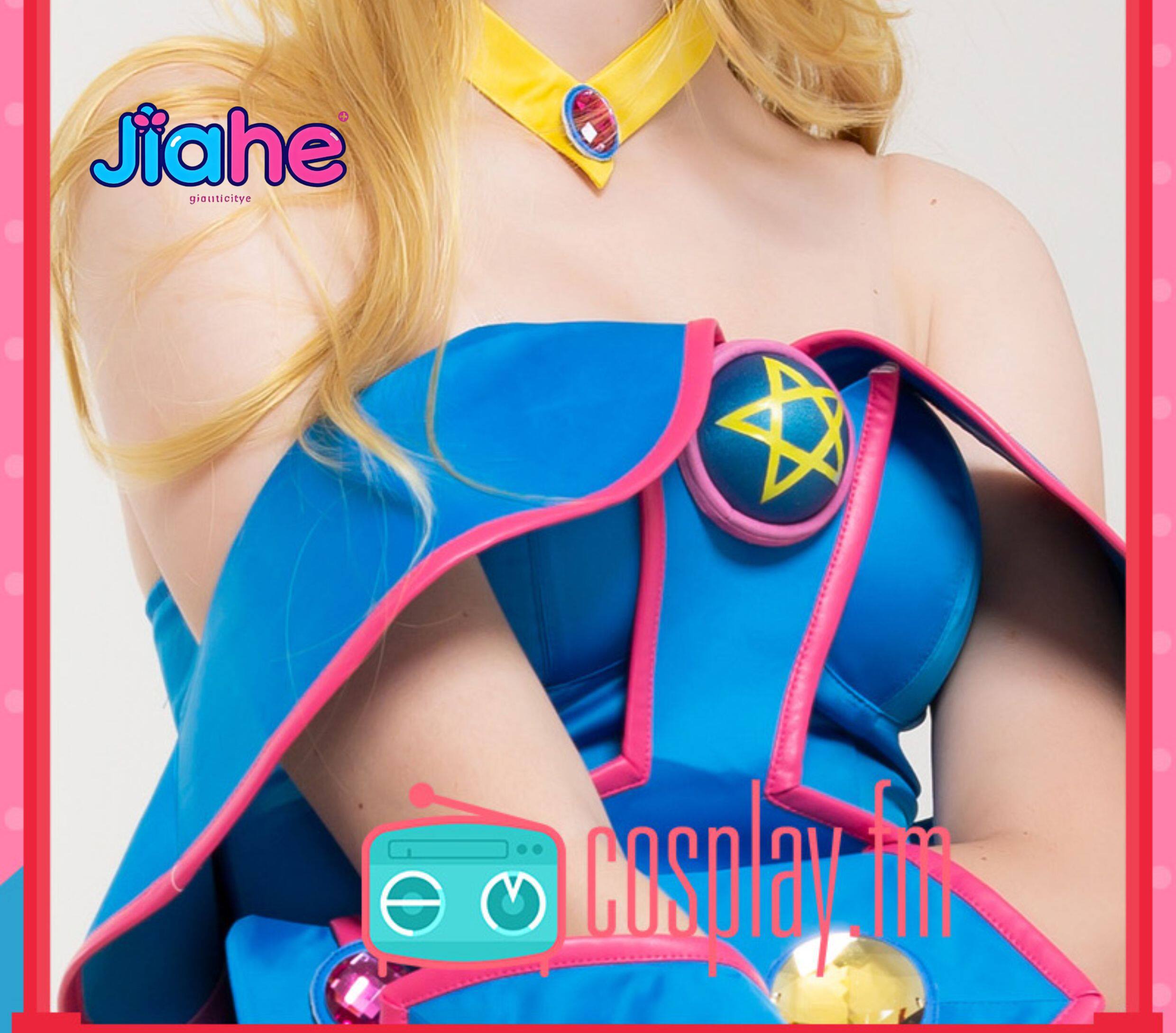 Anime Cosplay For Girls - Koyu Büyücü Kız Anime Yu-Gi-Oh Cosplay