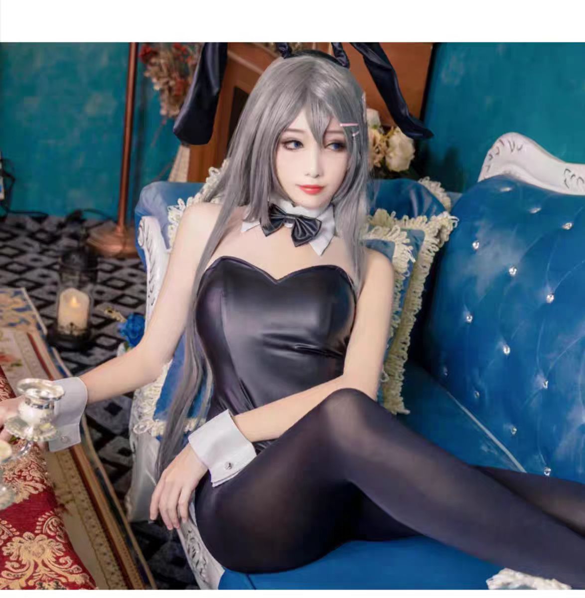 Anime Cosplay Bunny - Seksi Tavşan Kız Sakurajima Mai Cosplay