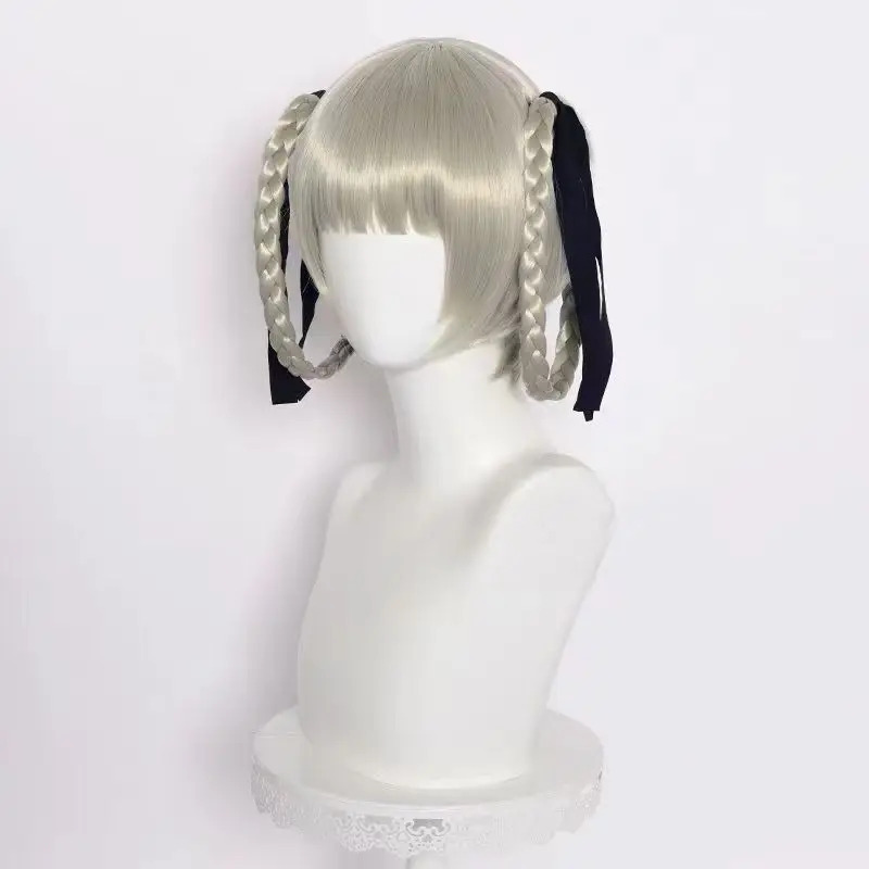 Anime Cosplay Kakegurui - Kakegurui Momobami Kirari Cosplay Sentetik Kısa