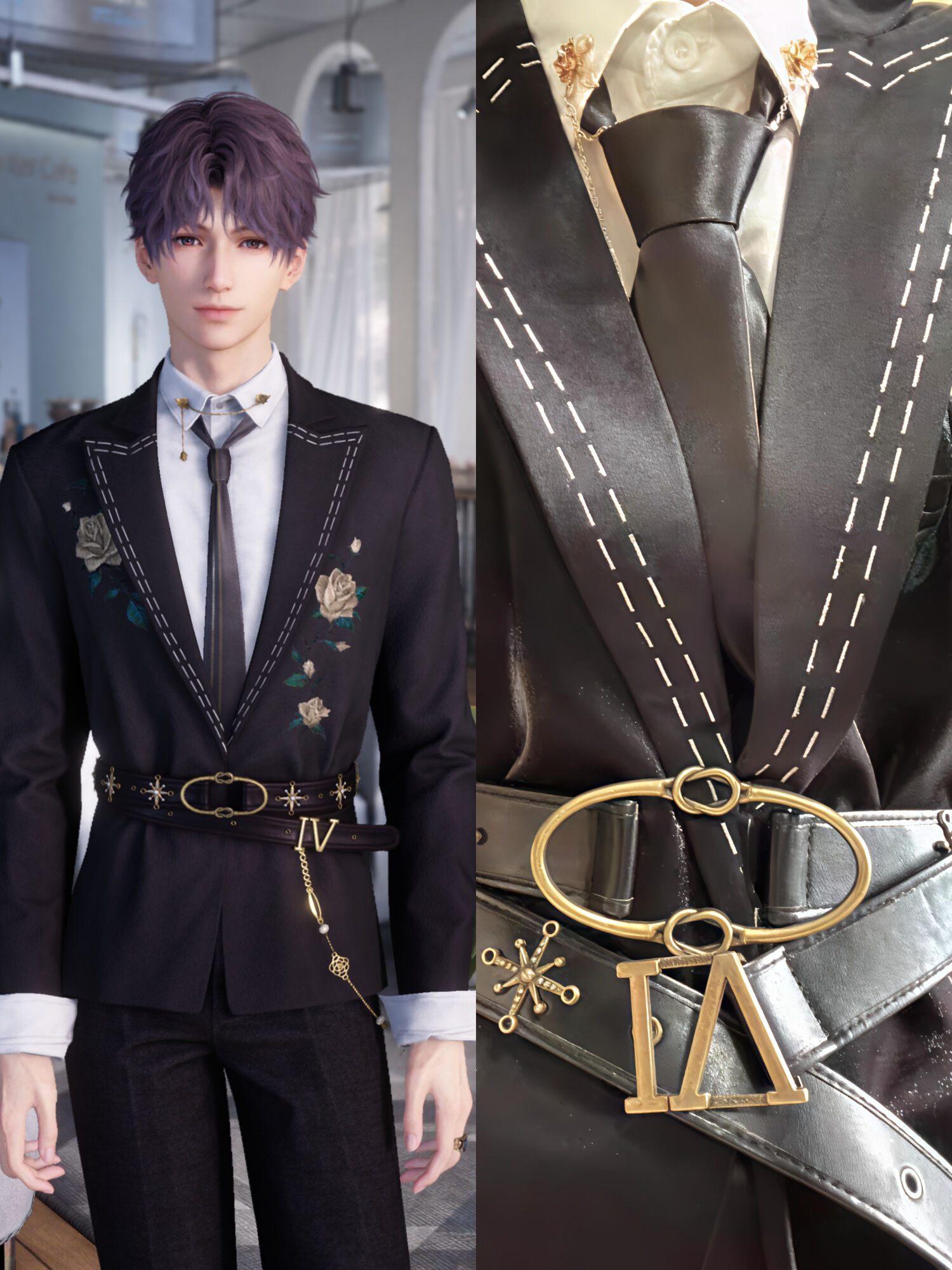 Anime Cosplay Kiss - Yeni Aşk Ve Deepspace Rafayel Qi