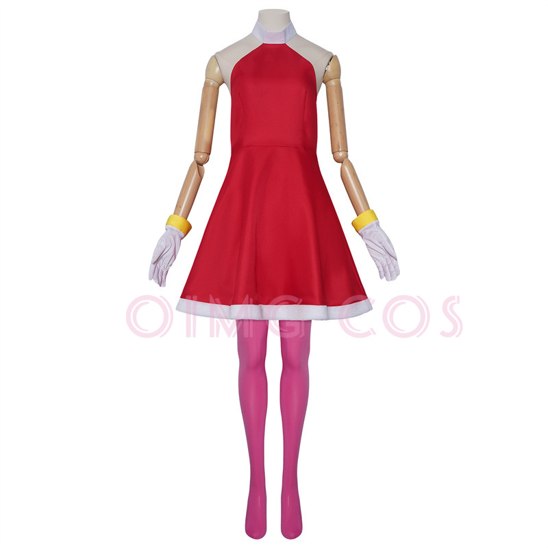 Amy Rose Cosplay Kostüm Yetişk - Anime Cosplay Female Characters incelemesi ve fiyatı