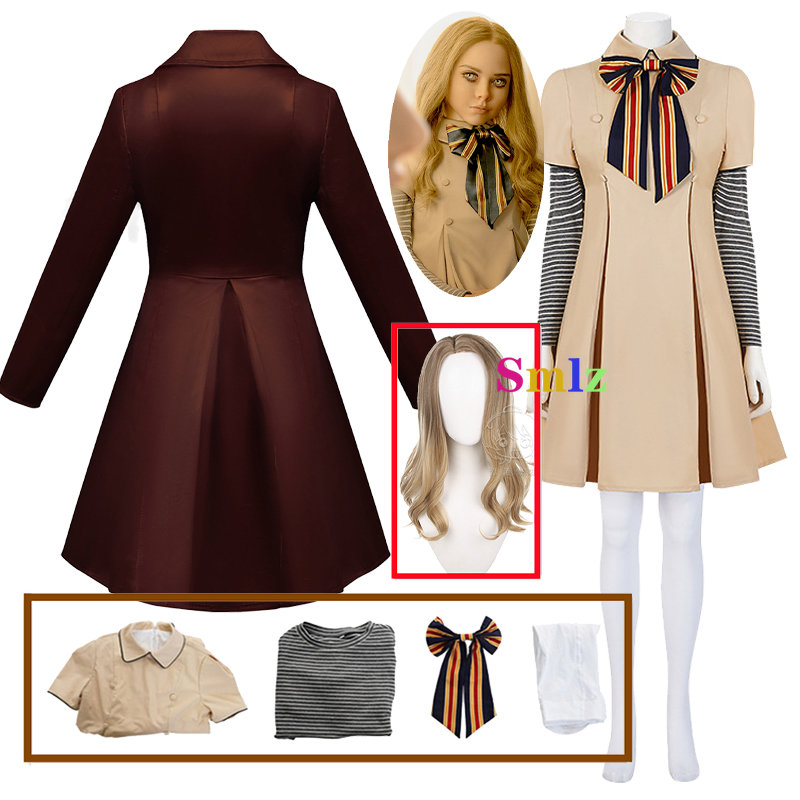 M3GAN Cosplay Kahverengi Ceket - Anime Cosplay Ai incelemesi ve fiyatı