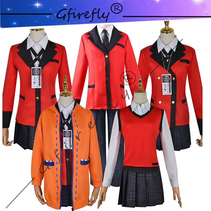 Kakegurui Cosplay Kostüm Jyaba - Anime Cosplay Kakegurui incelemesi ve fiyatı