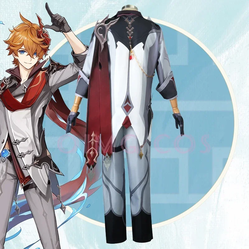 Genshin Impact Tartaglia Cospl - Anime Cosplay Jumpsuit incelemesi ve fiyatı