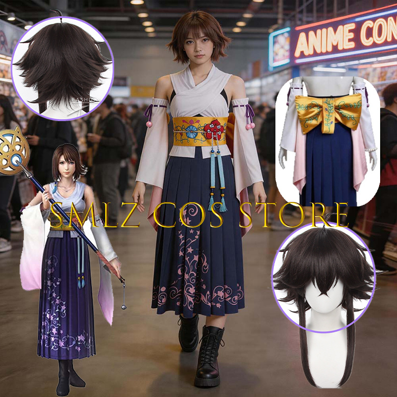 Smlz FFX Yuna Cosplay Anime FF - Cosplay Anime Female Characters incelemesi ve fiyatı