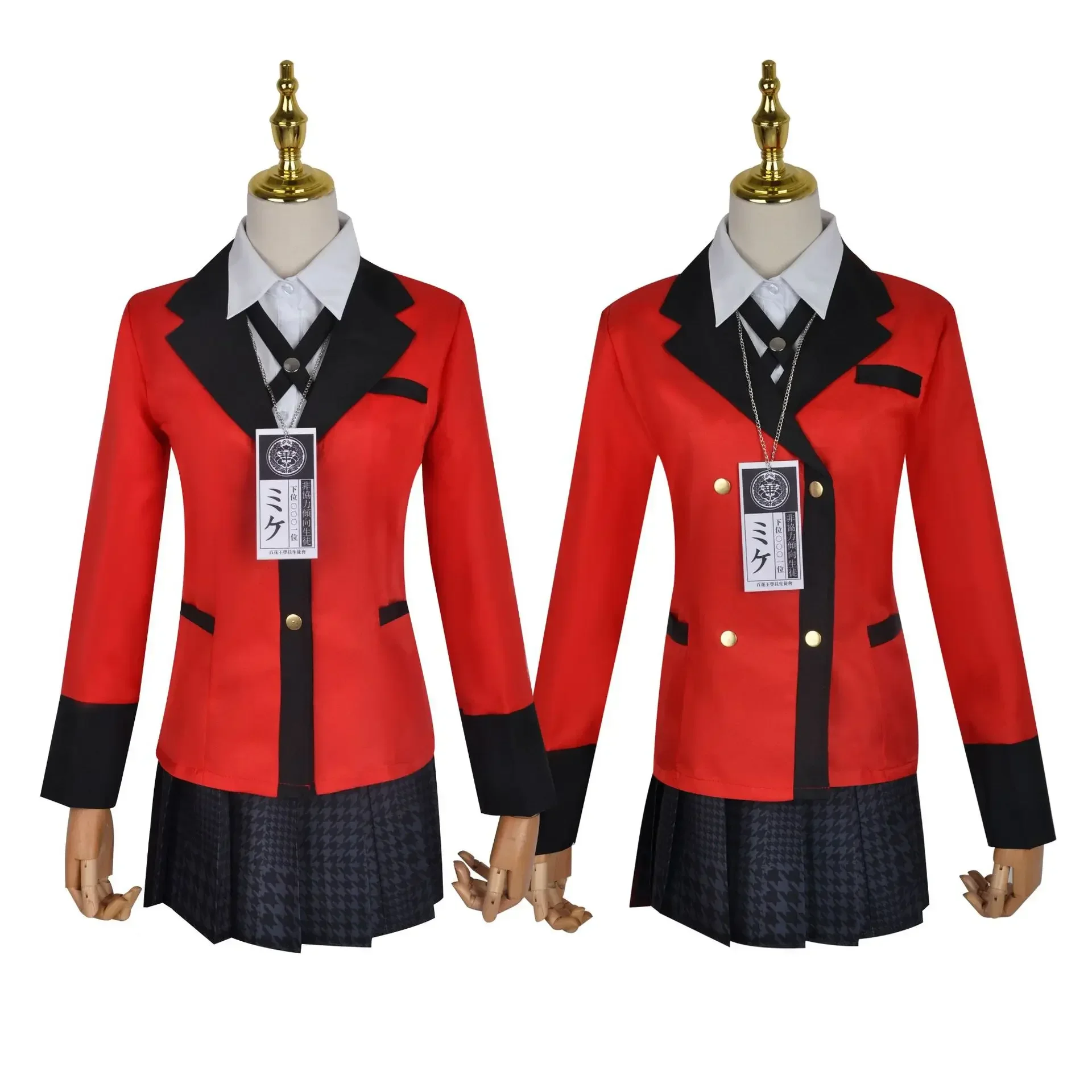 Yeni Anime Kakegurui Cosplay J - Anime Cosplay Kakegurui incelemesi ve fiyatı