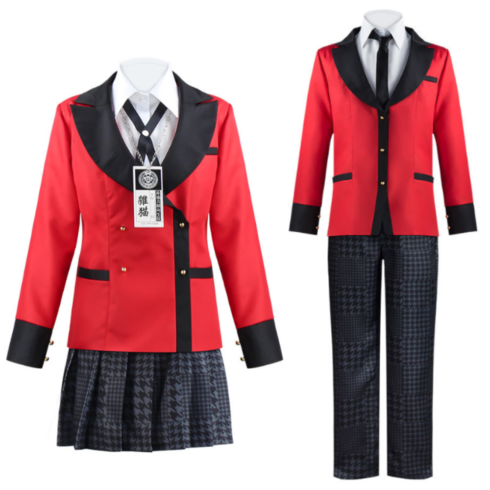 Anime Kakegurui Jabami Yumeko  - Anime Cosplay Kakegurui incelemesi ve fiyatı