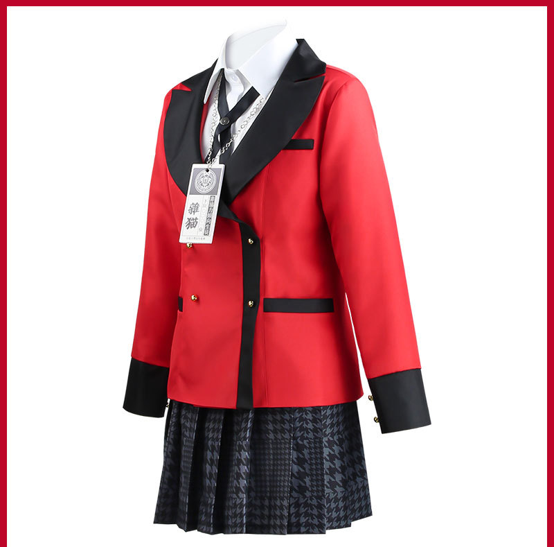 Anime Kakegurui Jabami Yumeko  - Anime Cosplay Kakegurui incelemesi ve fiyatı