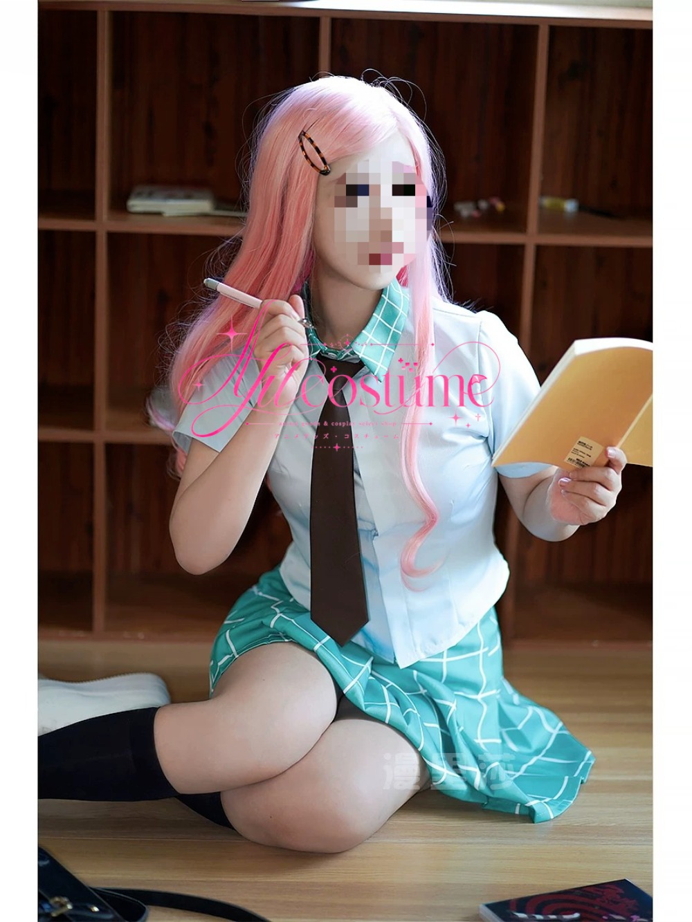 Anime Karakterleri Okul Ünifor - Anime Cosplay Photo incelemesi ve fiyatı